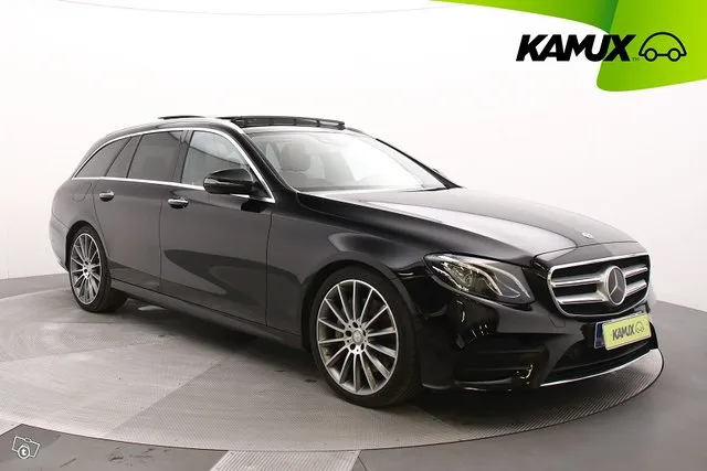 Mercedes-Benz E 350 350d T A Premium Business AMG / Koukku / Panorama / Distronic+ / Peruutuskamera / Image 1